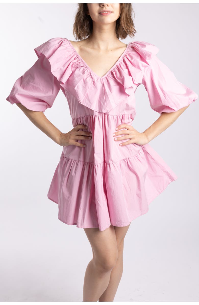 Le Fafo Mayan Dress, Alternate, color, Petal Pink