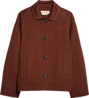 Marni Wool & Cashmere Double Face Jacket