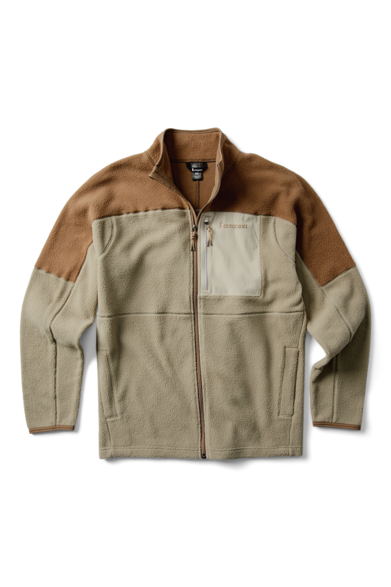Abrazo Fleece Full-Zip Jacket - Men's, Alternate, color, Dune and Stone