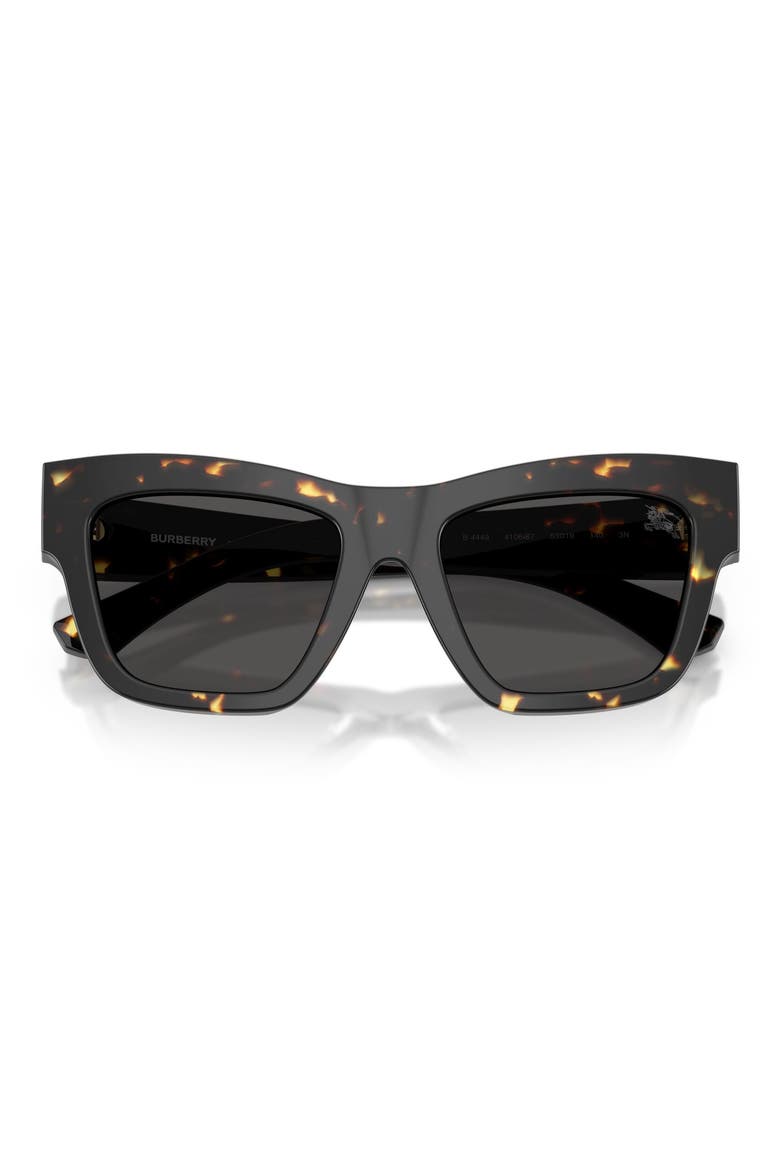 53mm Square Sunglasses, Alternate, color, YELLOW HAVANA