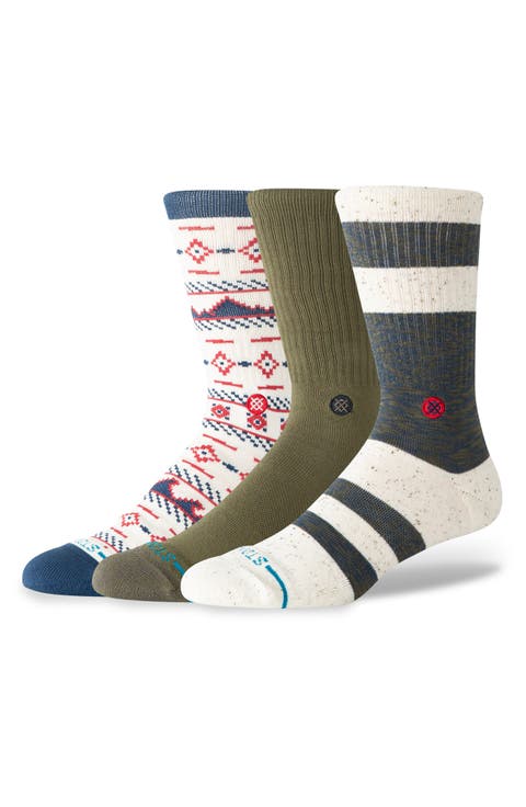 Marine Layer 3-Pack Crew Socks