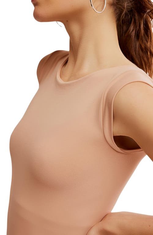 FREE PEOPLE FREE PEOPLE CLEAN LINES BOAT NECK BODYSUIT
