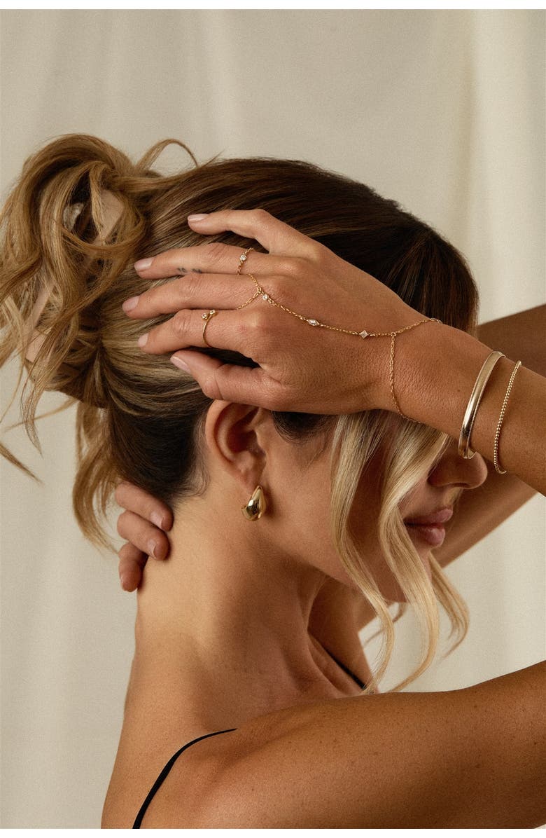 Set & Stones Gia Cuff Bracelet, Alternate, color, Gold