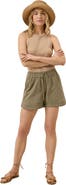 Pact Organic Cotton Coastal Double Gauze Curved Hem Short