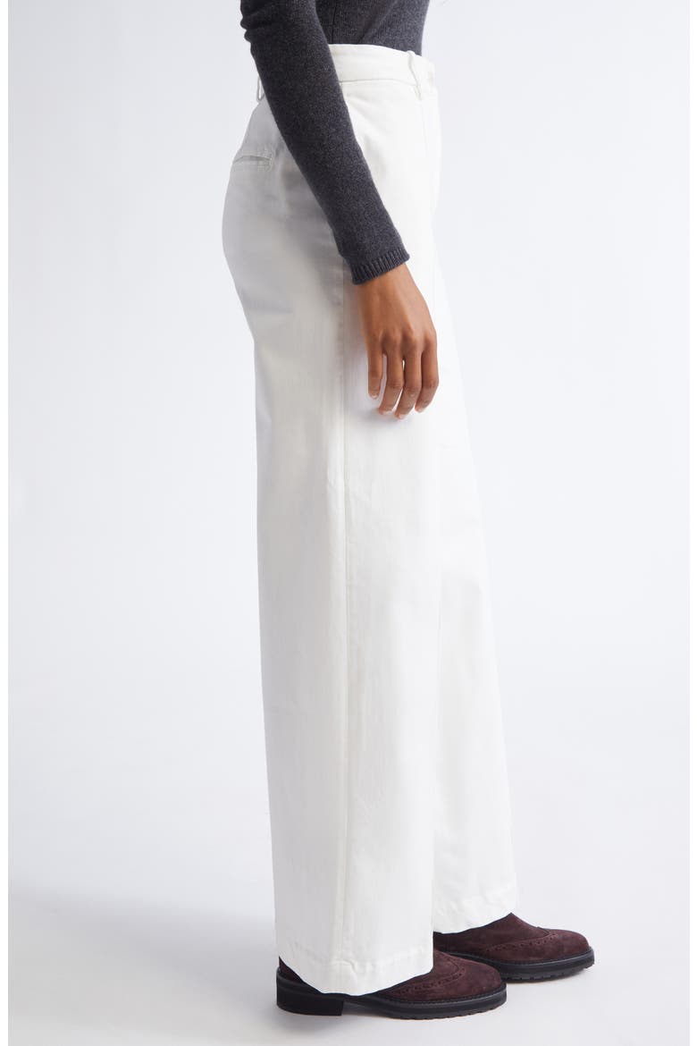 Wide Leg Pants, Alternate, color, 01 WHITE