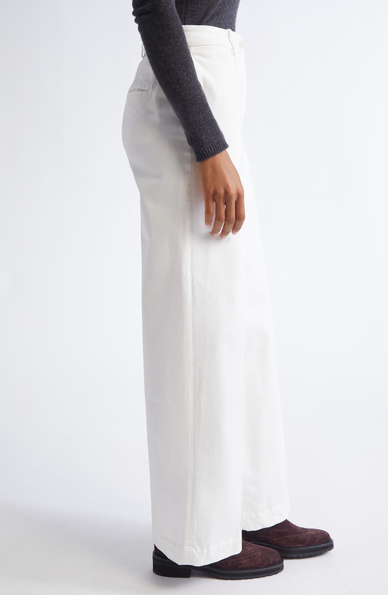 Eleventy Wide Leg Pants, Alternate, color, 01 White