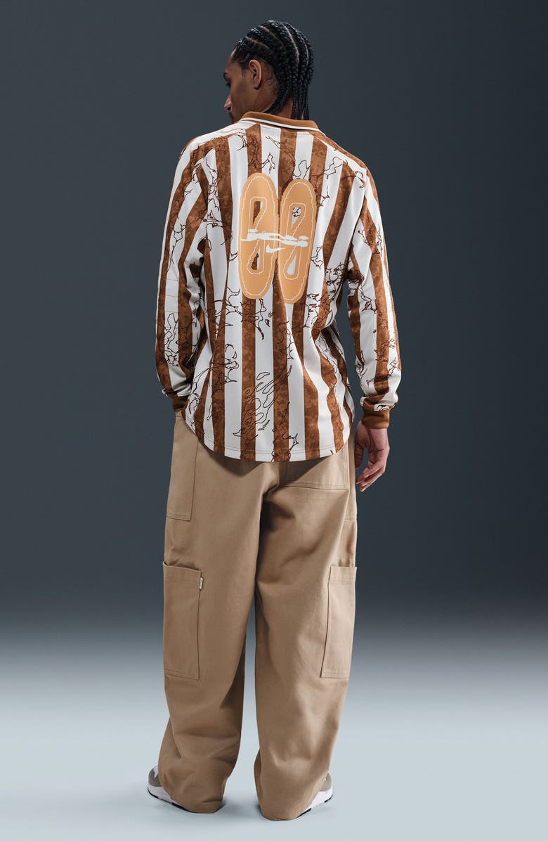 Nike Air Long Sleeve Jersey, Alternate, color, Light British Tan