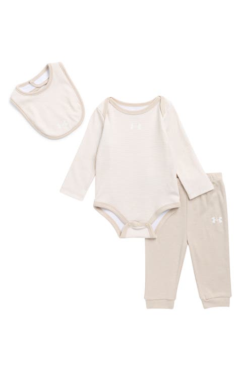 Kids' Bodysuit, Pants & Bib 3-Piece Set