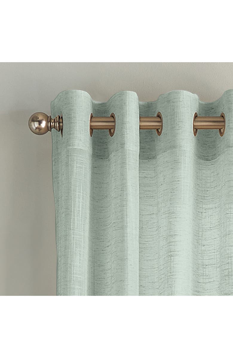 DKNY Classic Set of 2 Curtain Panels, Alternate, color, Sage