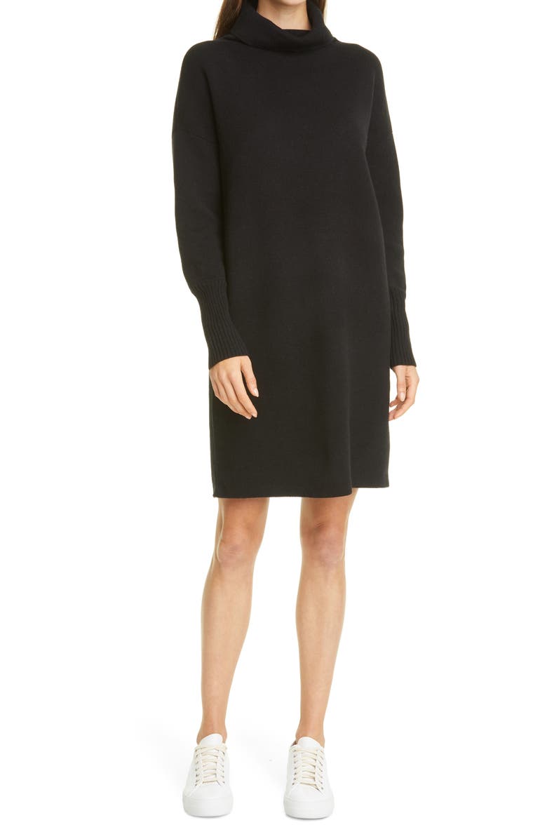 Nordstrom Signature Long Sleeve Cashmere Blend Sweater Dress, Main, color,
