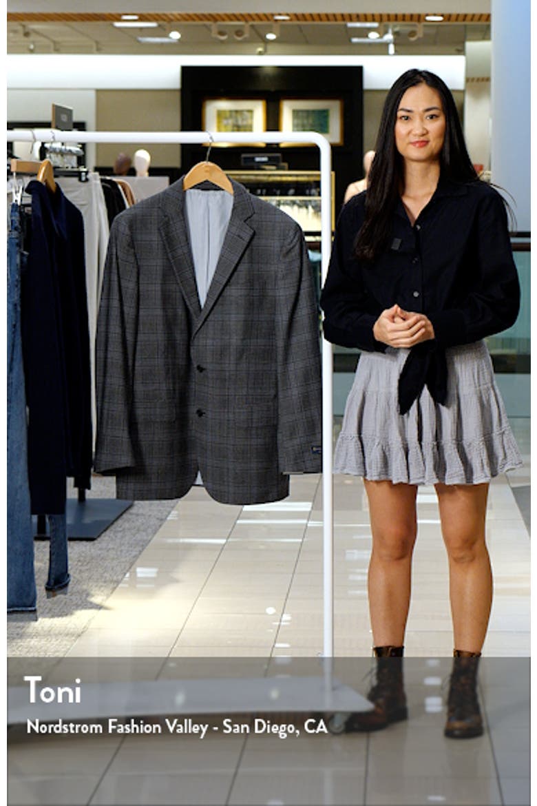 Regent Fit Wool Blend Sport Coat video