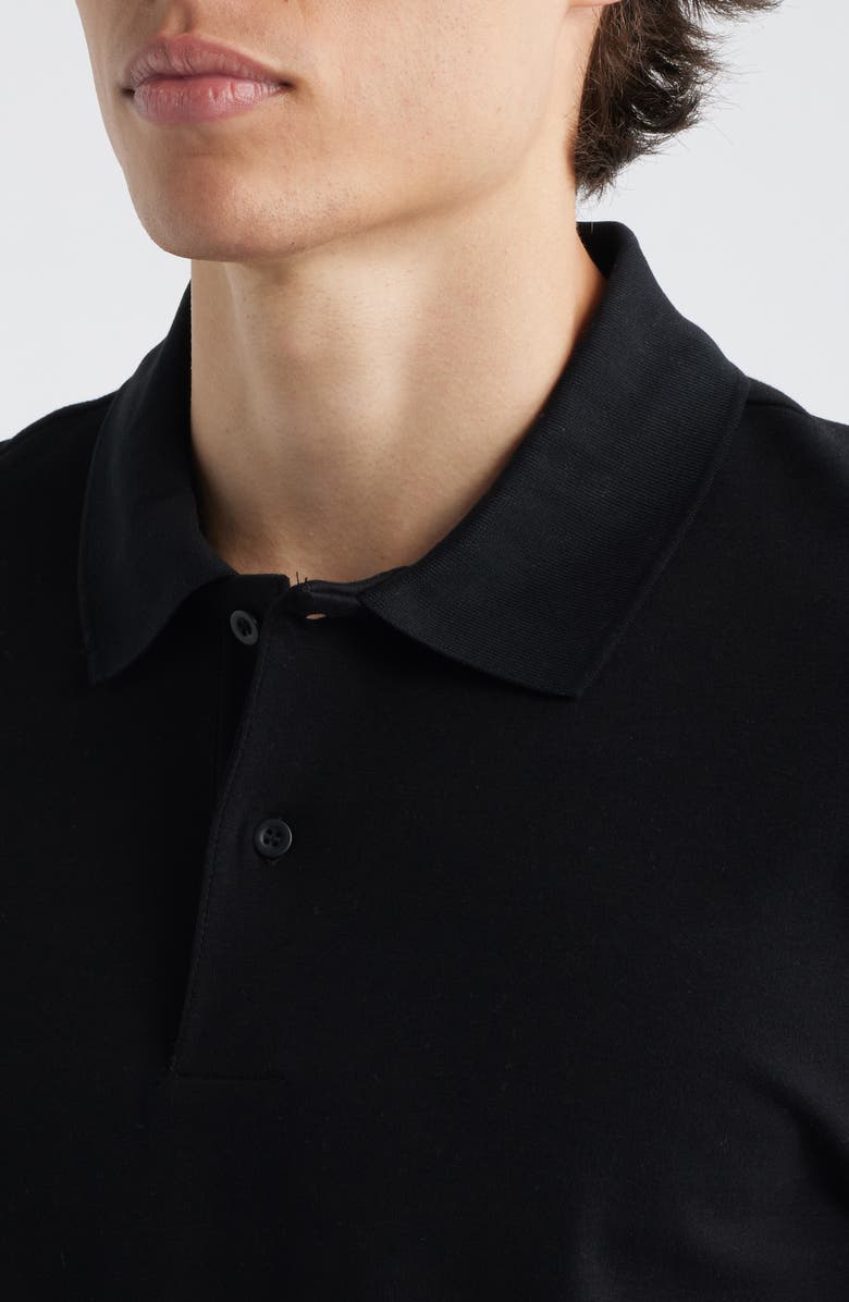 Vince Peach Cotton Jersey Polo Shirt, Alternate, color,