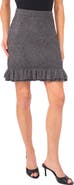 CeCe Ruffle Hem Sweater Skirt
