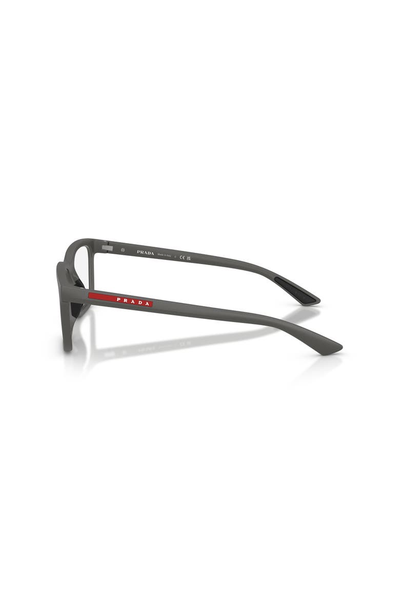 54mm Rectangle optical glasses, Alternate, color, Grey