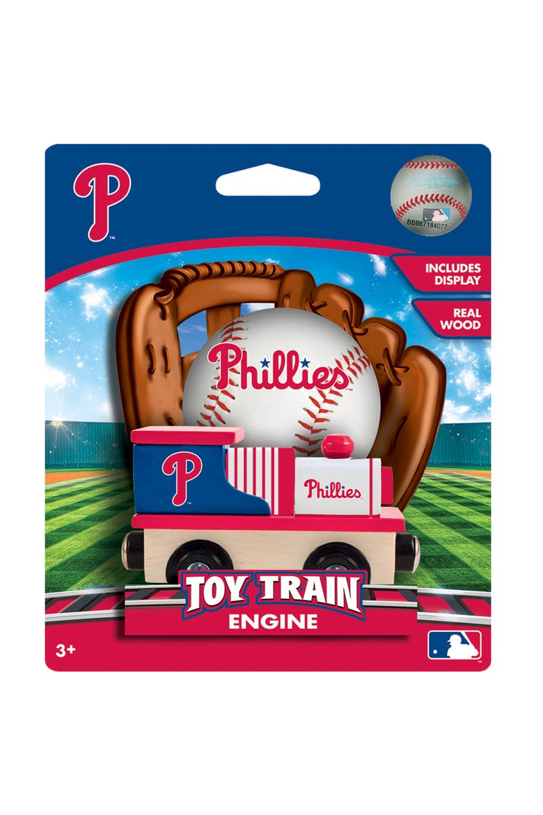 Philadelphia Phillies Toy Train Engine, Alternate, color, Multicolor