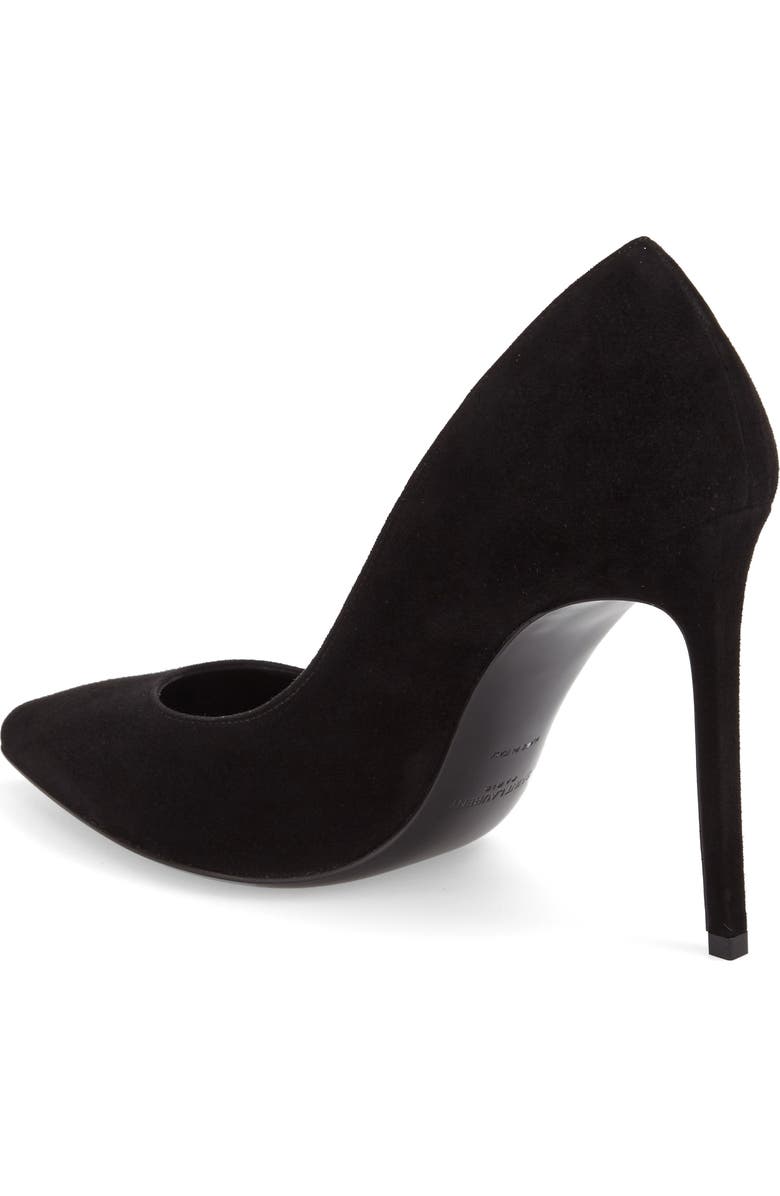 Saint Laurent 'Paris Skinny' Pointy Toe Pump, Alternate, color,