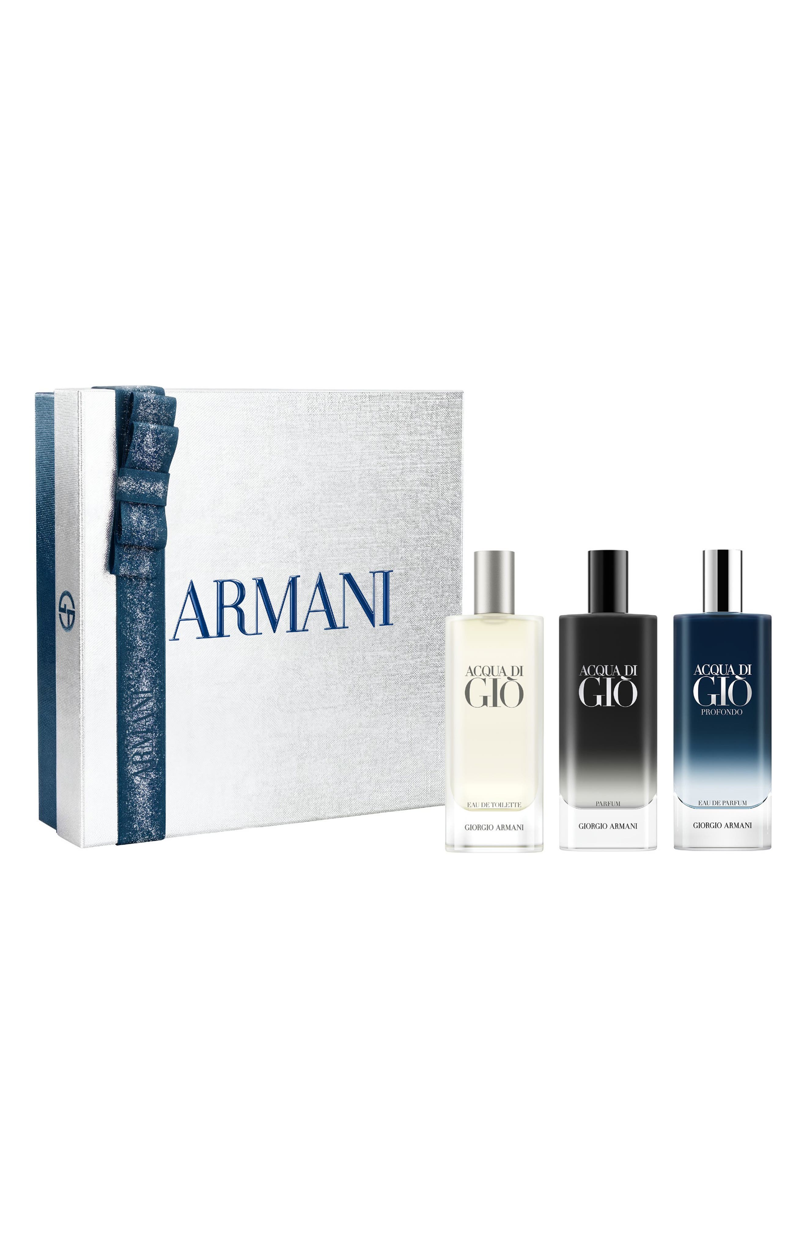 ARMANI Acqua di Gió 3-Piece Men's Fragrance Gift Set $125 Value (Men)