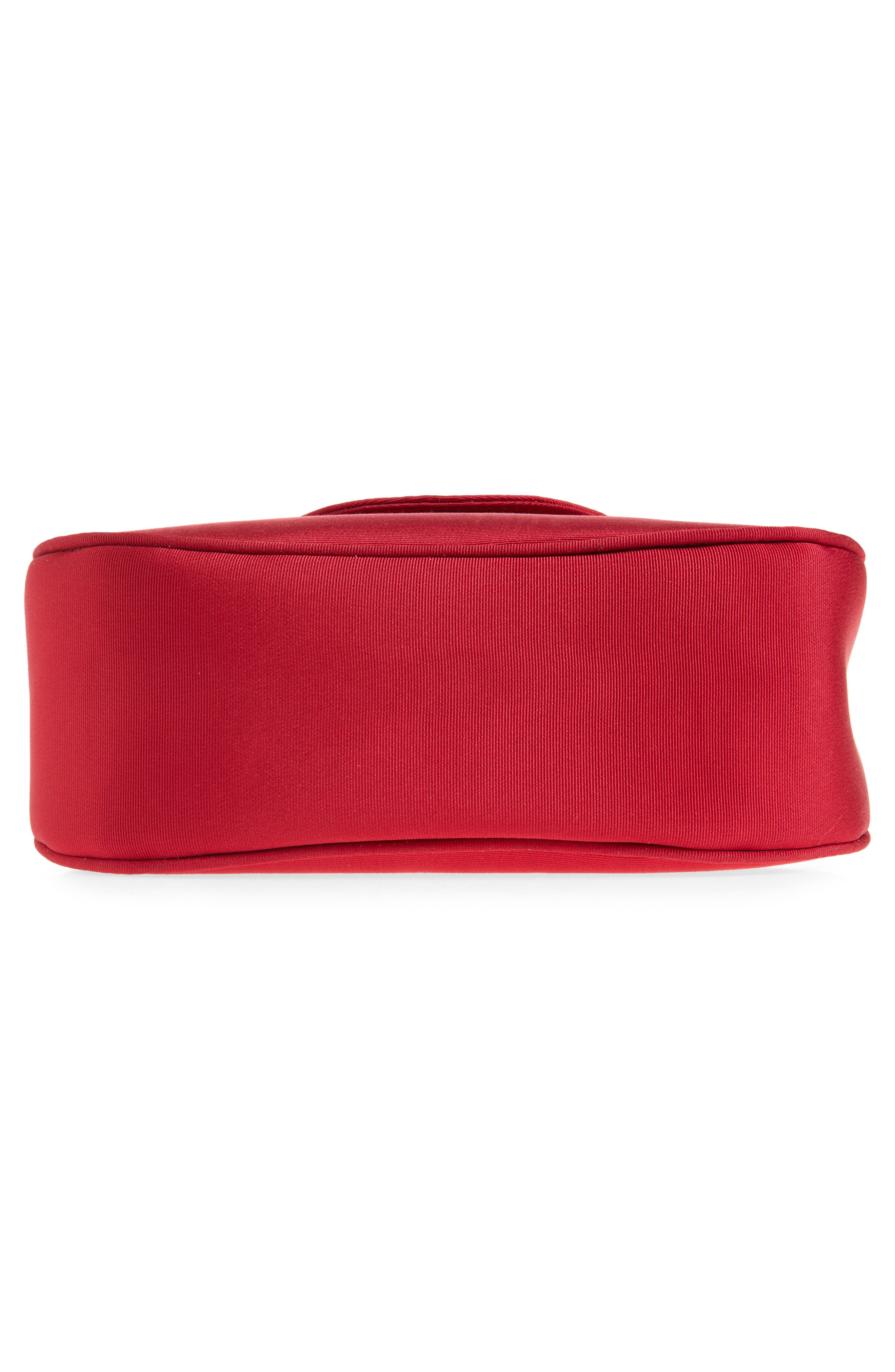 Ineva Moiré Baguette Shoulder Bag, Alternate, color, RED