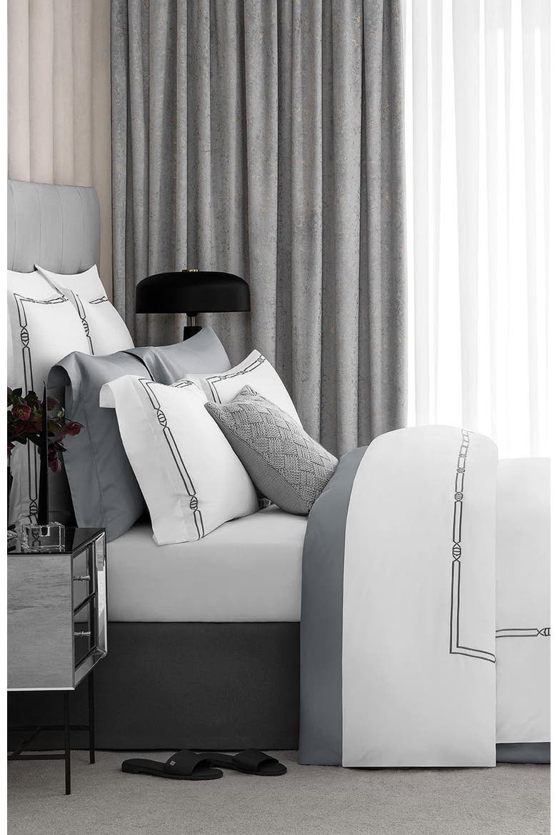 Sigman Duvet Cover, Alternate, color, White