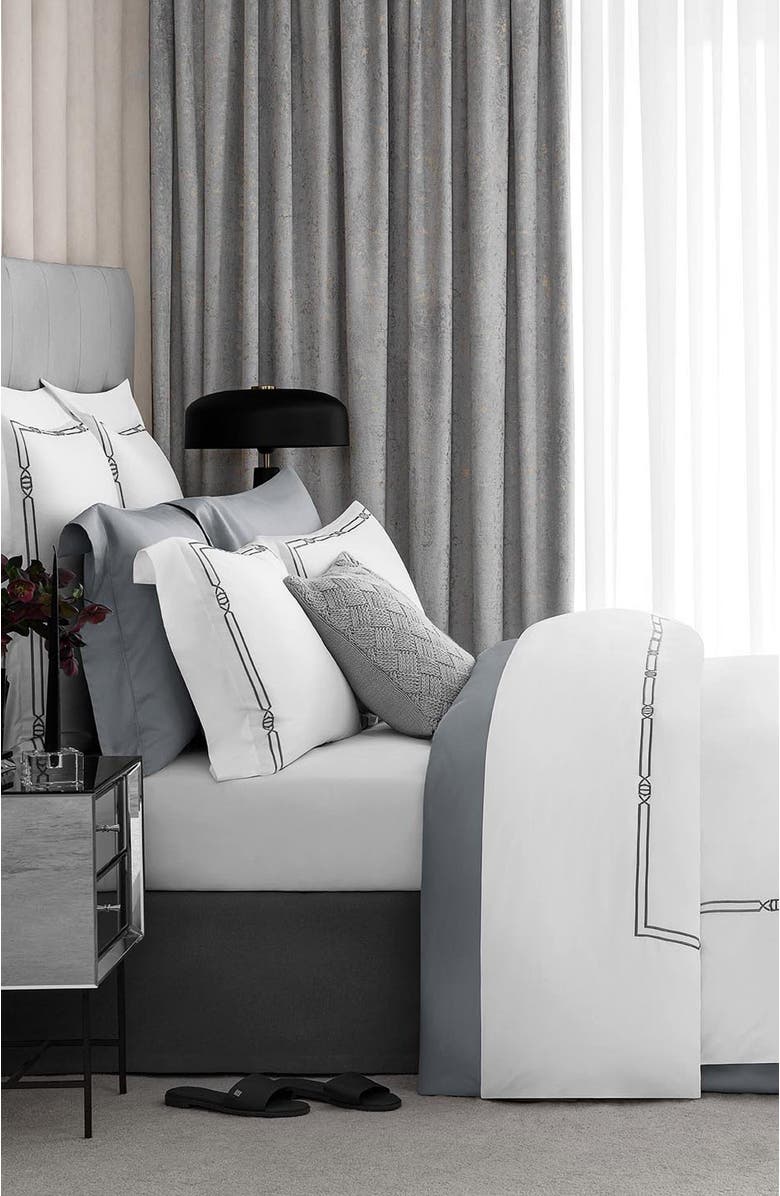 Togas Sigman Duvet Cover, Alternate, color, White