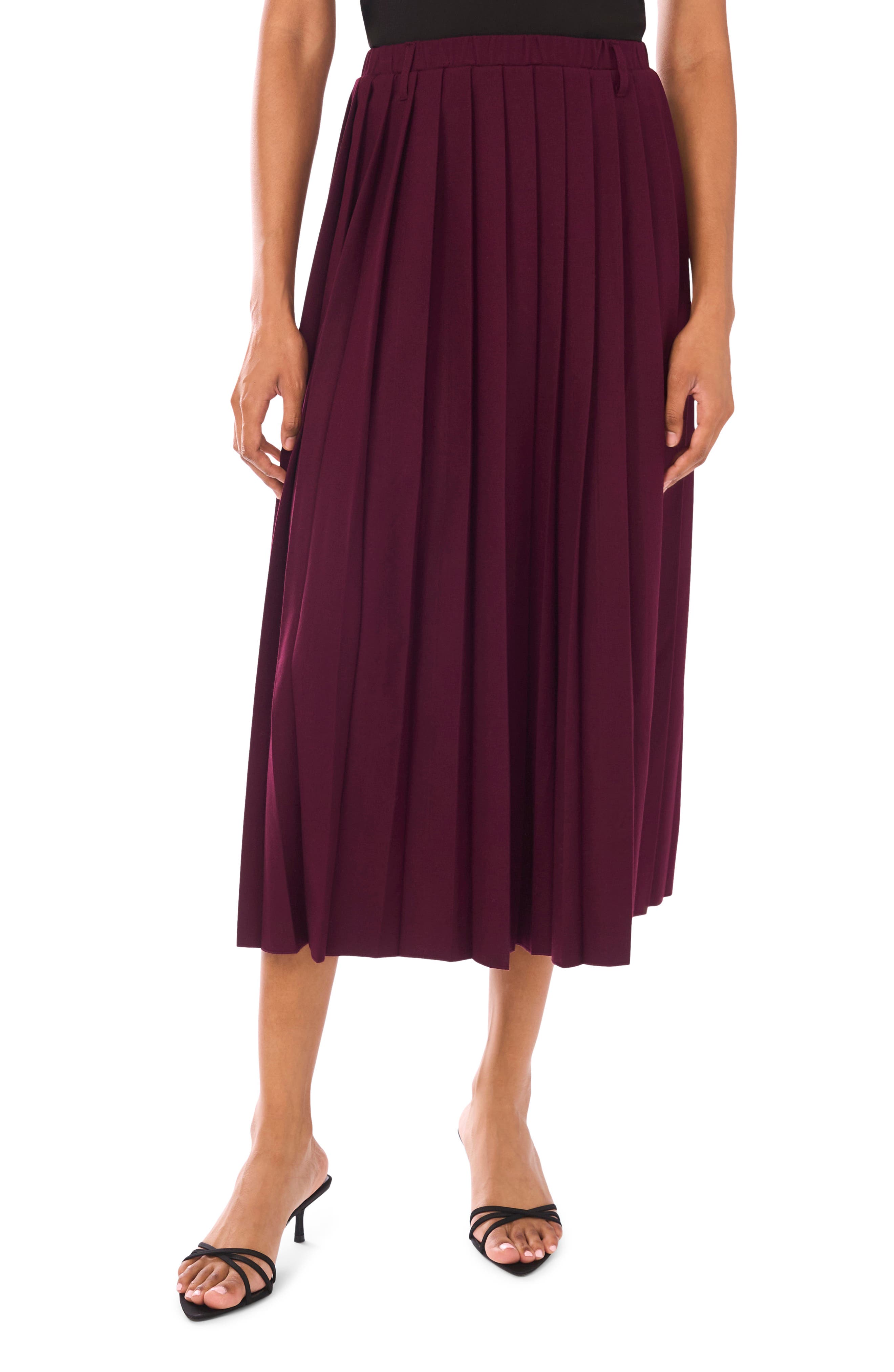 Ted Baker Pleated Midi Skirt