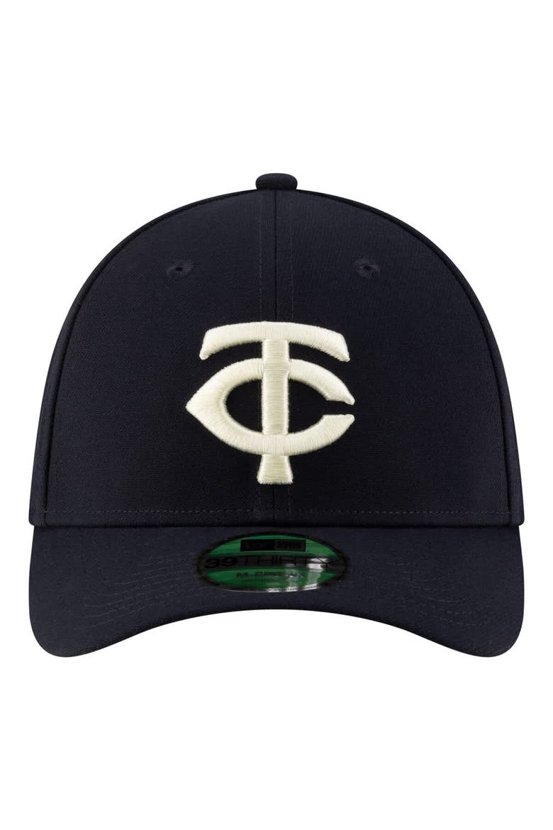 Men's New Era  Navy Minnesota Twins Alternate Player Replica 39THIRTY M-Crown Flex Hat, Alternate, color, Navy