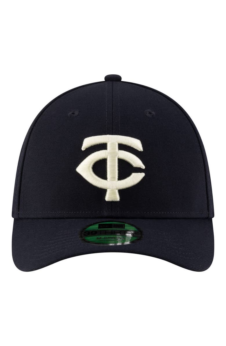New Era Men's New Era Navy Minnesota Twins Alternate Player Replica 39THIRTY M-Crown Flex Hat, Alternate, color, Navy