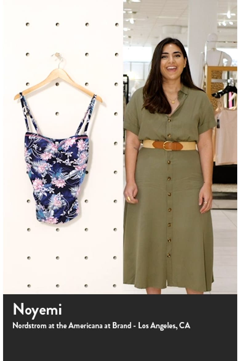 Twist Front Tankini Top video