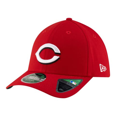 Men's New Era  Red Cincinnati Reds Player Replica 39THIRTY M-Crown Flex Hat