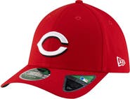 New Era Men's New Era Red Cincinnati Reds Player Replica 39THIRTY M-Crown Flex Hat