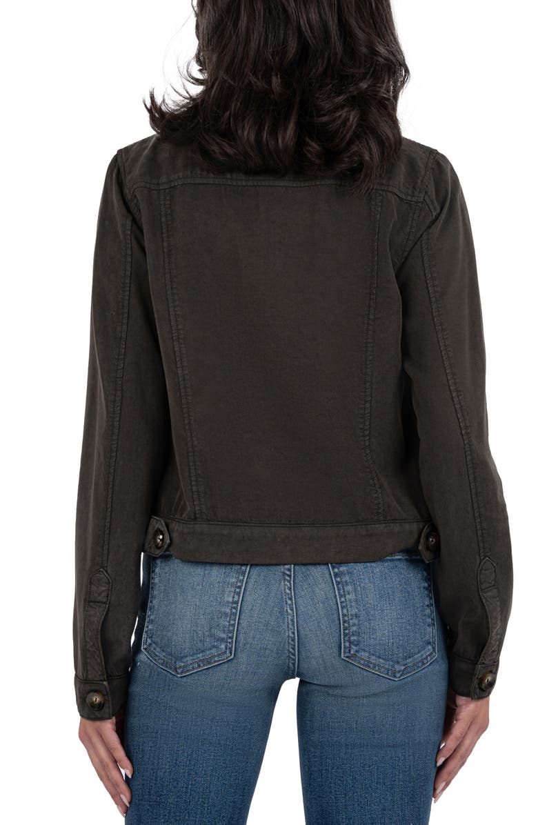 KUT from the Kloth Josalyn Lyocell Trucker Jacket, Alternate, color, 