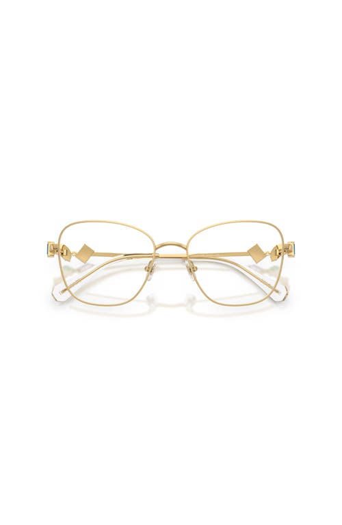 Swarovski 52mm Irregular Optical Glasses In Gold