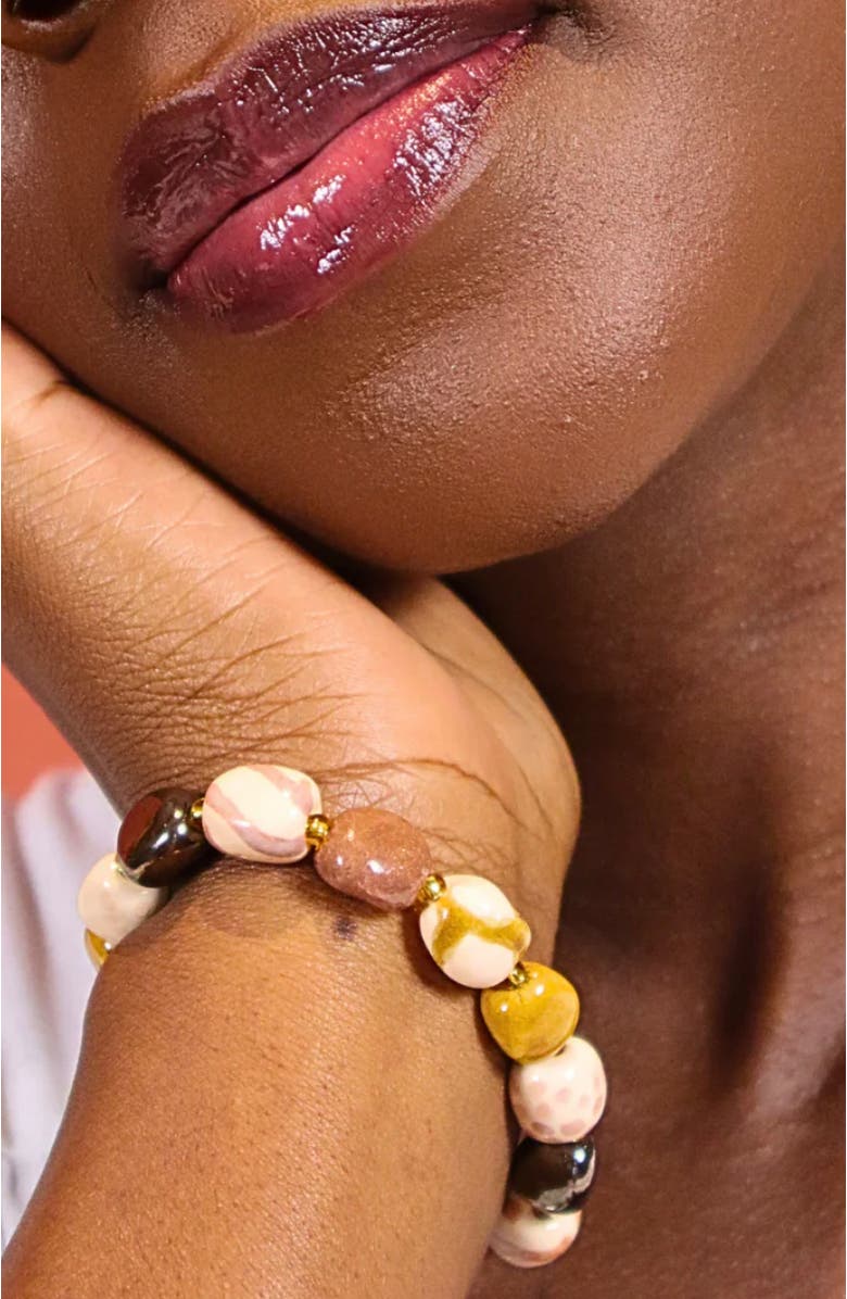 Kazuri Earth Collection - Safari Bracelet, Alternate, color, Multi