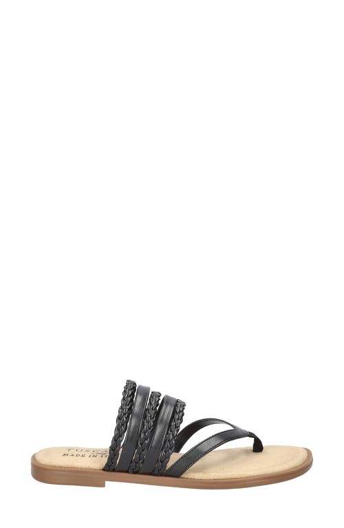 Tuscany By Easy Street® Anji Flip Flop In Black