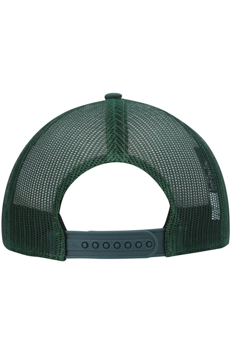 '47 Men's '47 Green Oakland Athletics Cumberland Trucker Snapback Hat, Alternate, color, Green