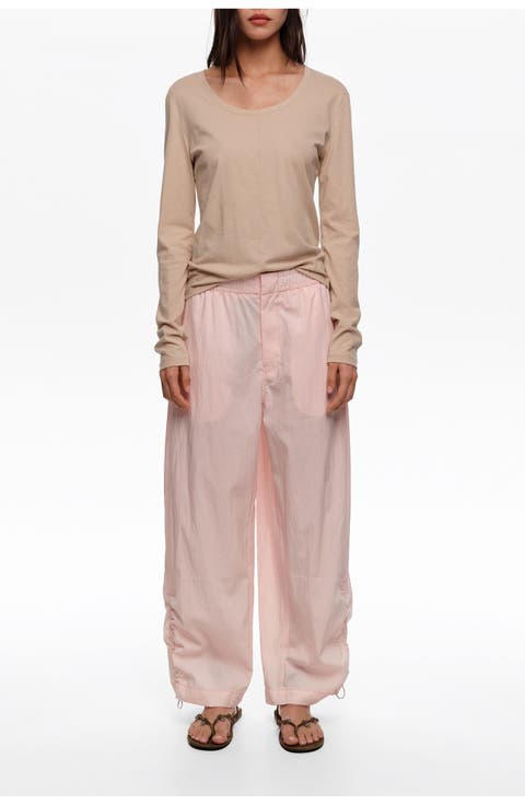 Gathered Jogger Trousers