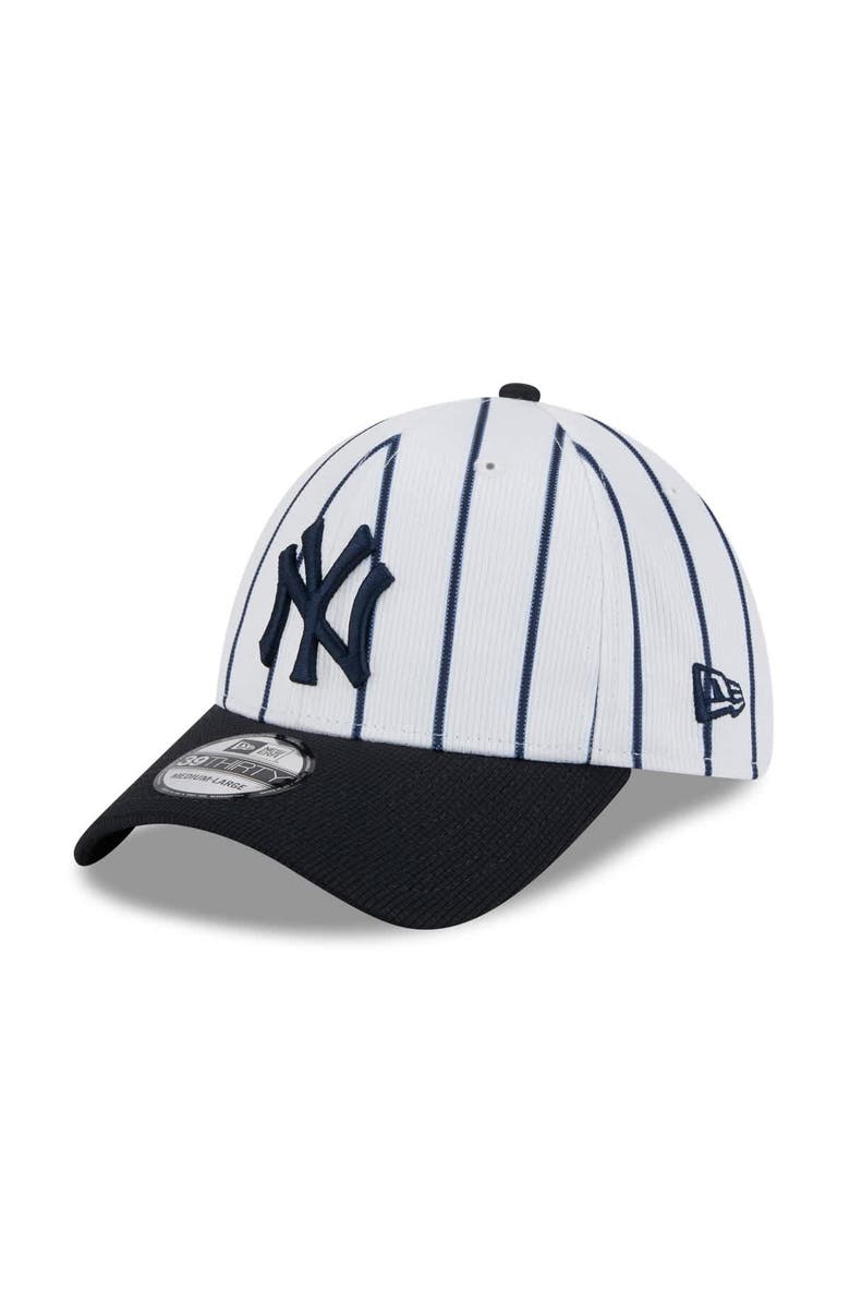 New Era Men's New Era  White/Navy New York Yankees 2025 Spring Training 39THIRTY Flex Hat, Alternate, color, 