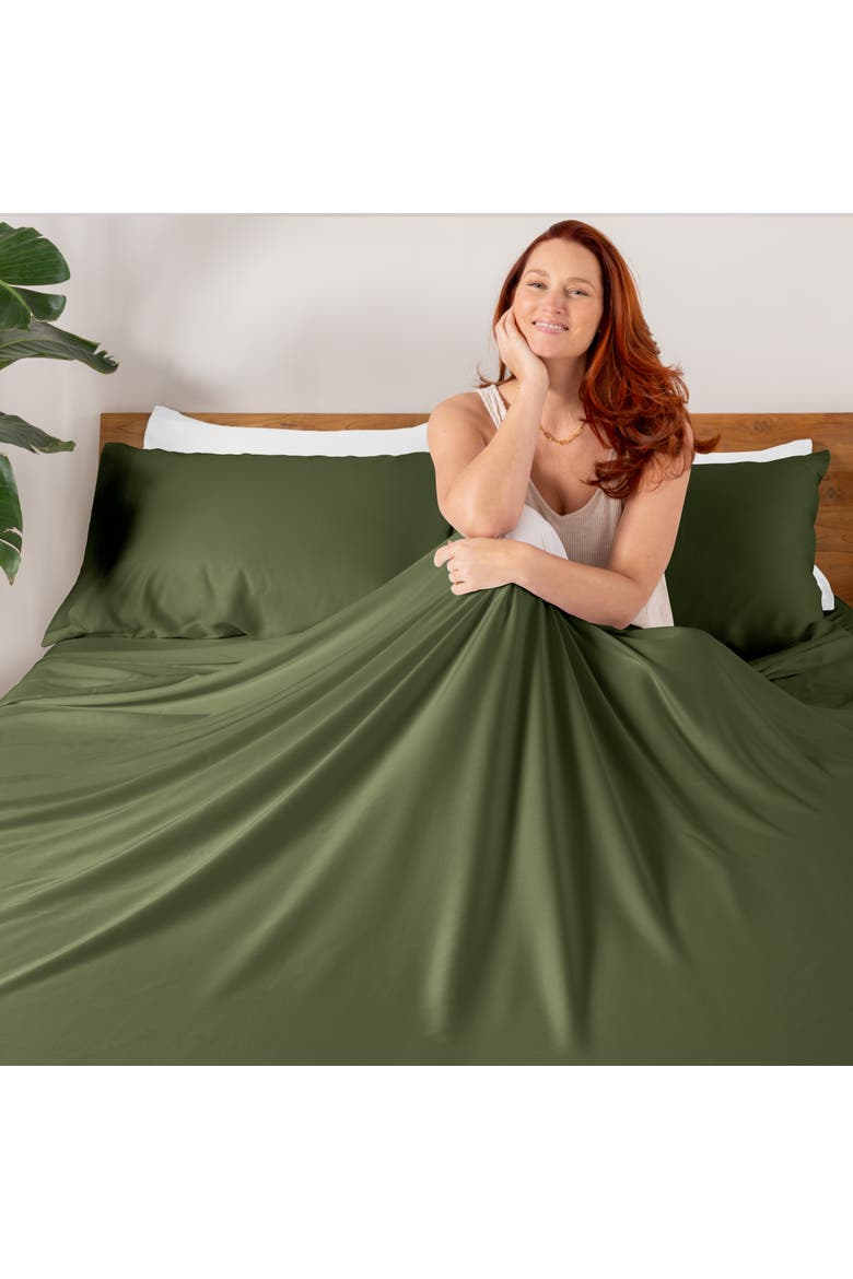 TENCEL Lyocell Sheet Set, Alternate, color, Cypress