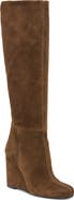Dolce Vita Hira Leather Wedge Boot