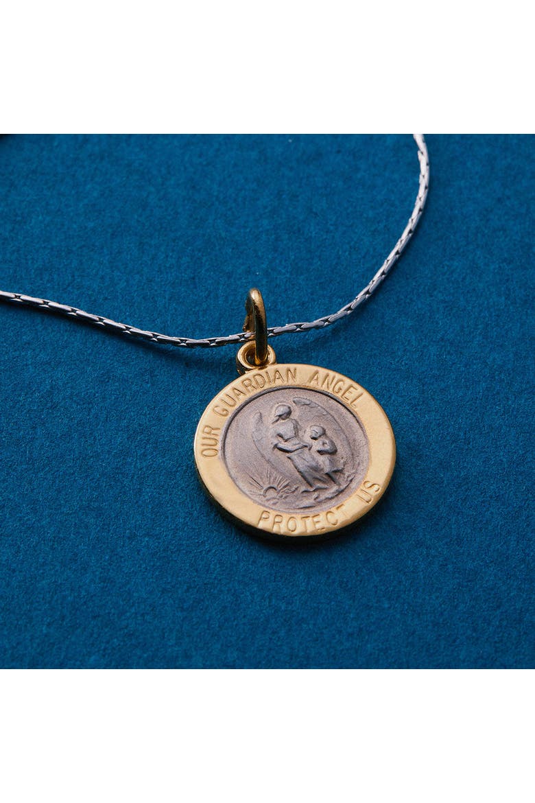 Guardian Angel Expandable Necklace, Alternate, color, Silver