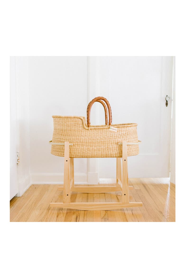 Natural Rocking Stand, Alternate, color, NATURAL PINE