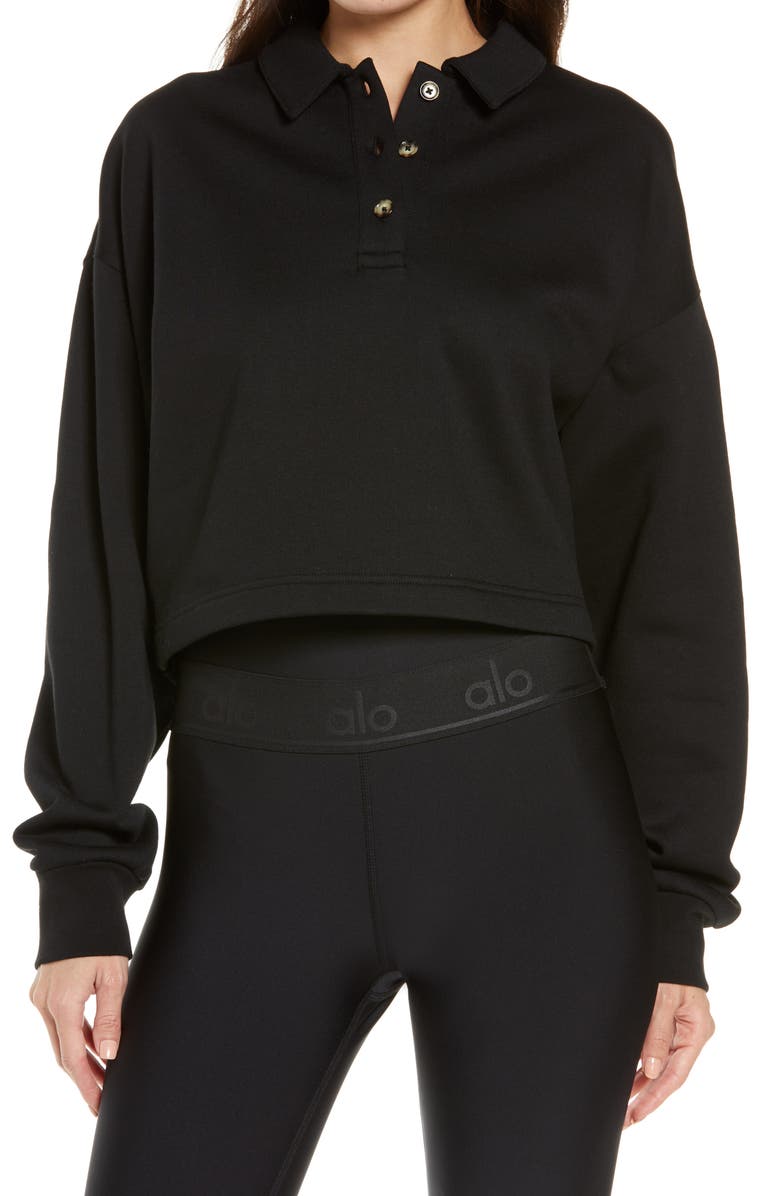 Alo Polo Club Henley Pullover, Main, color, 