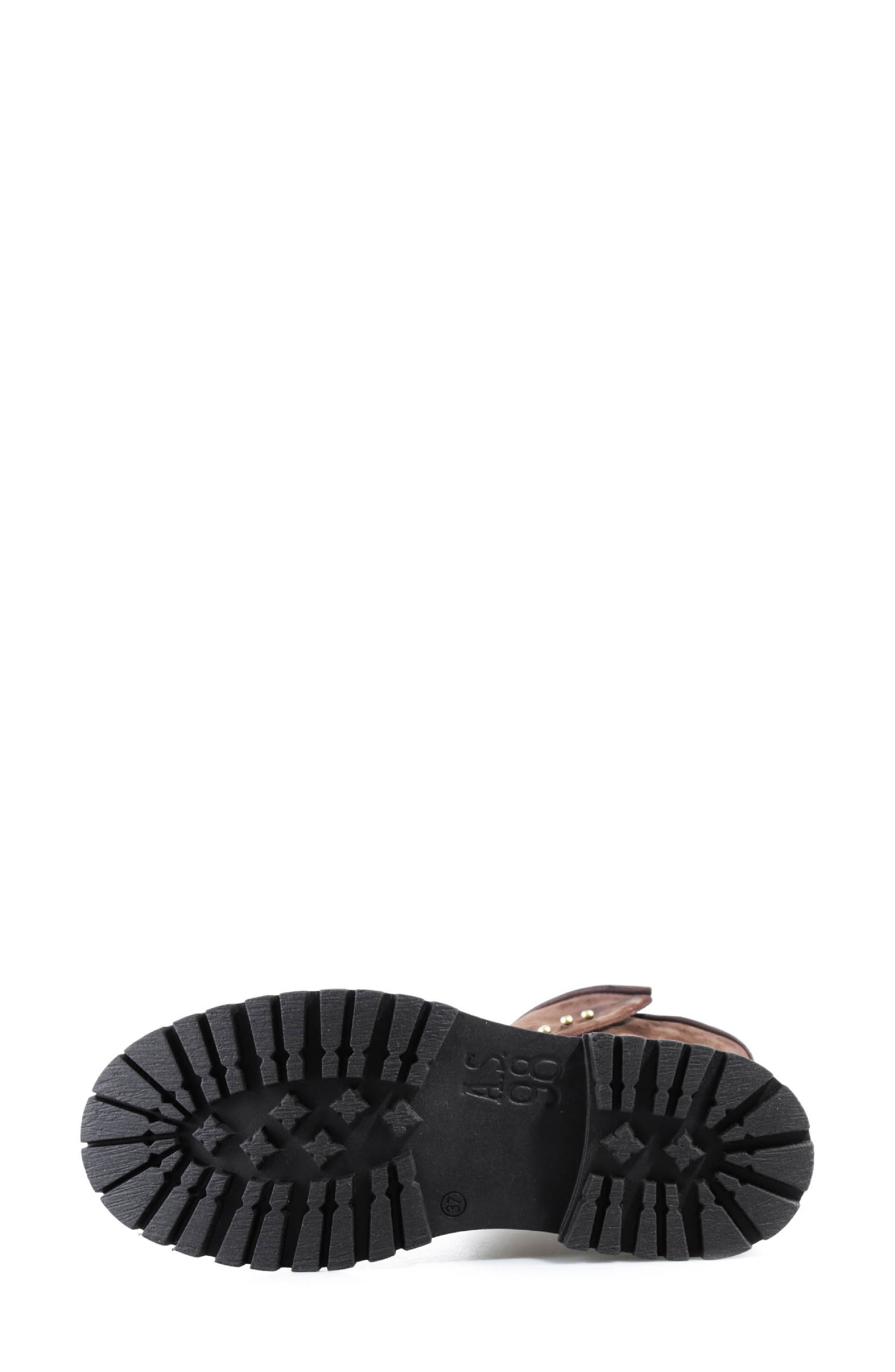 Dilan Leather Boot, Alternate, color, BROWN