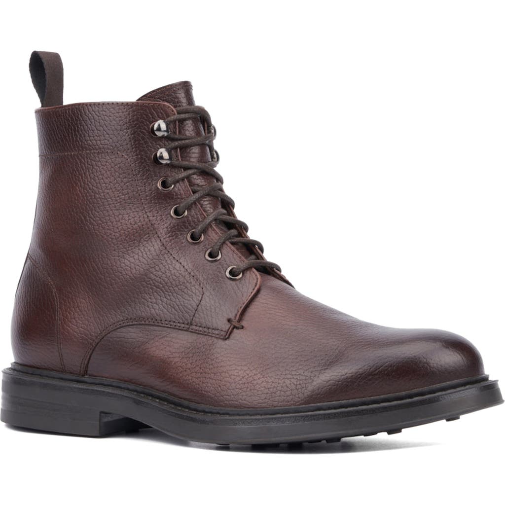 Aquatalia Bernardo Water Repellent Combat Boot in Brown Brown  product
