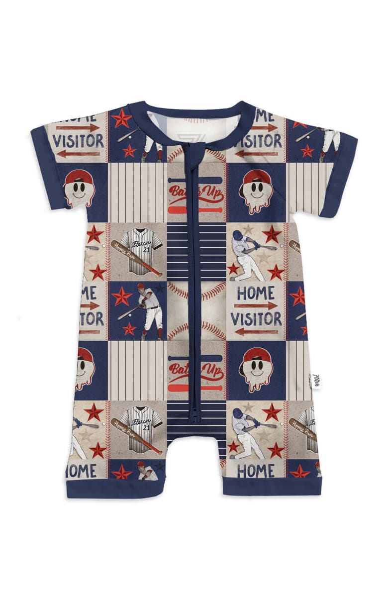 Fletch Field of Dreams Shorties, Main, color, Blue/ Cream