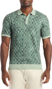 Robert Graham Johnny Collar Cotton Knit Polo