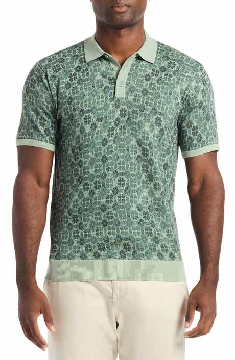 Robert Graham Johnny Collar Cotton Knit Polo