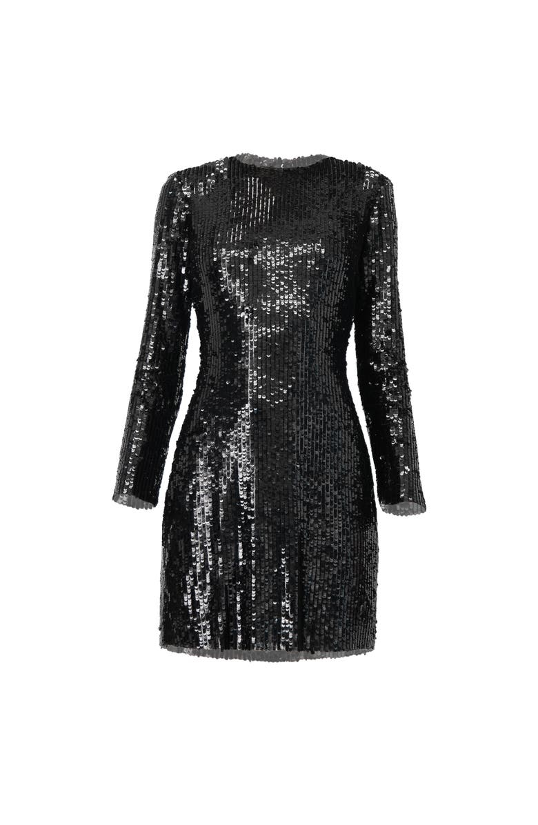 IVONNE Short Sequin Dress, Alternate, color,