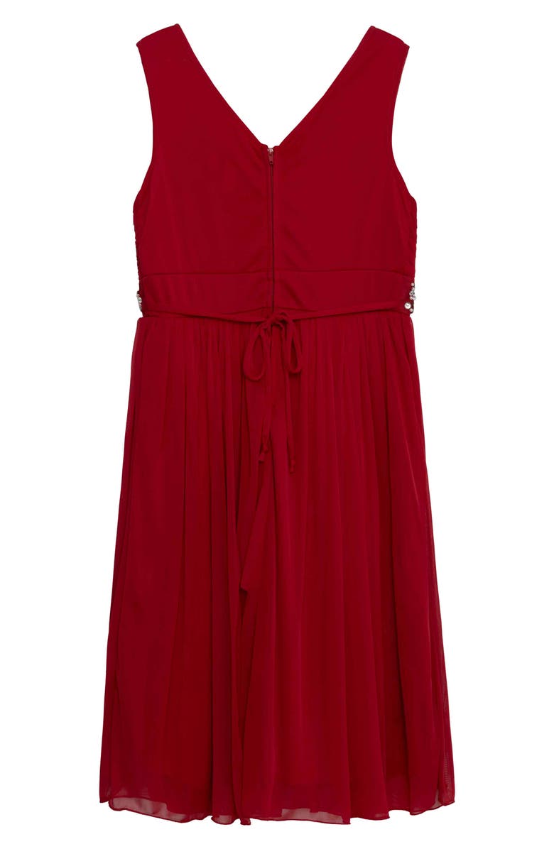 Speechless Kids' Embellished Illusion Party Dress, Alternate, color,