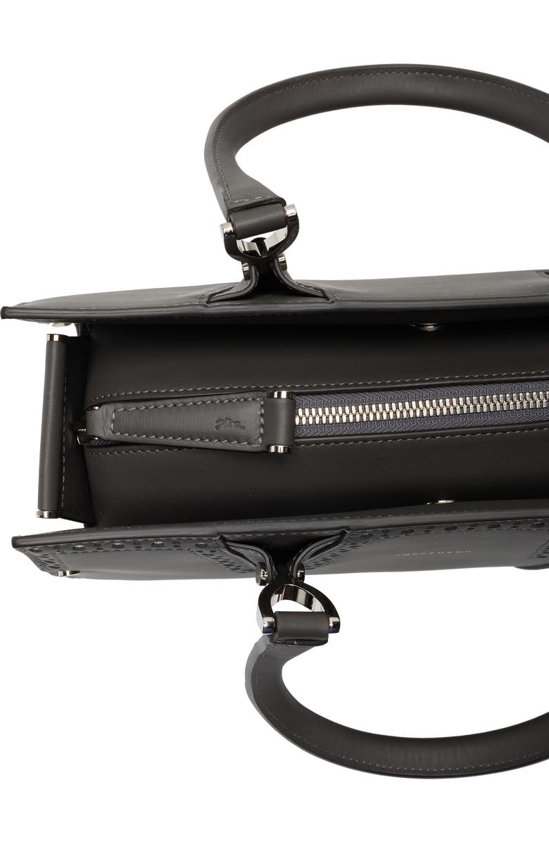 Longchamp Paris Premier Small Tote, Alternate, color, Anthracite